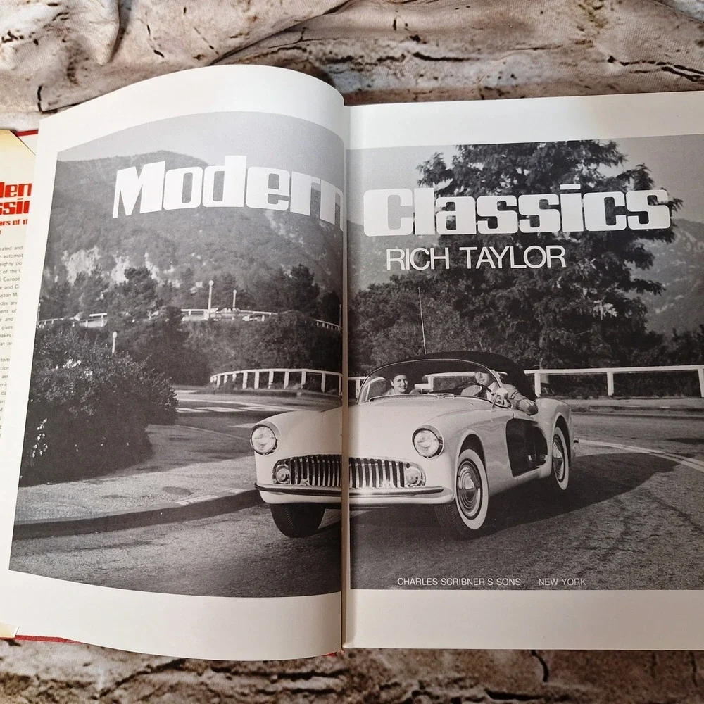 Modern Classics Great Cars of the Postwar Era By Rich Taylor Book